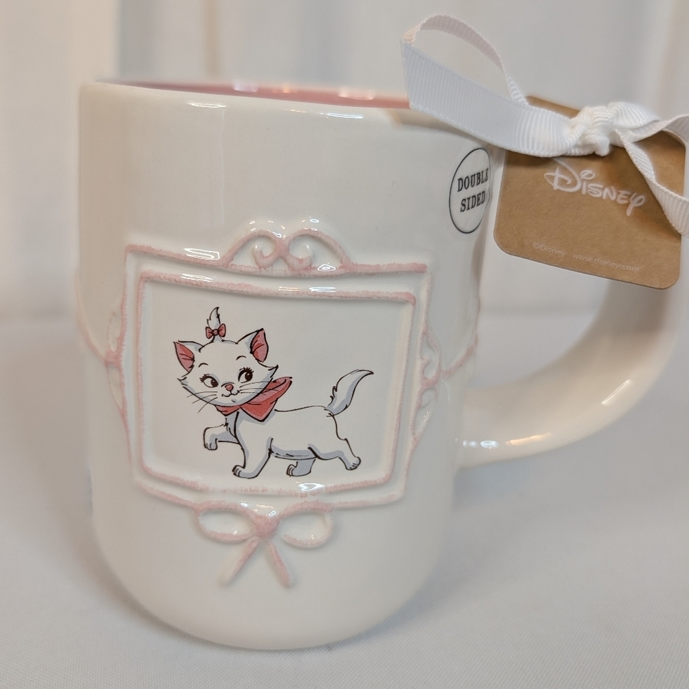 Rae Dunn Disney Aristocats Marie  Everybody Wants To Be A Cat Double Sided Mug - Picture 6 of 6
